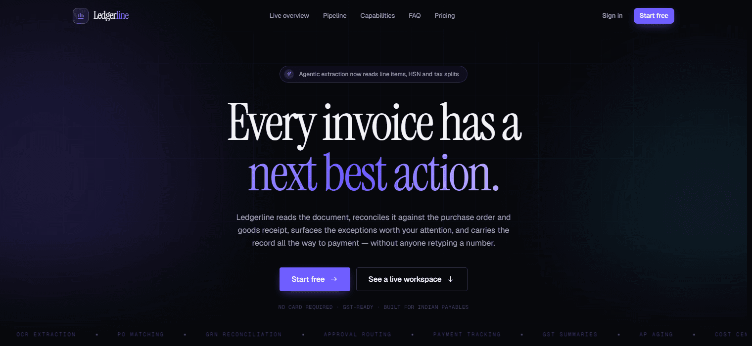 InvoicePro interface